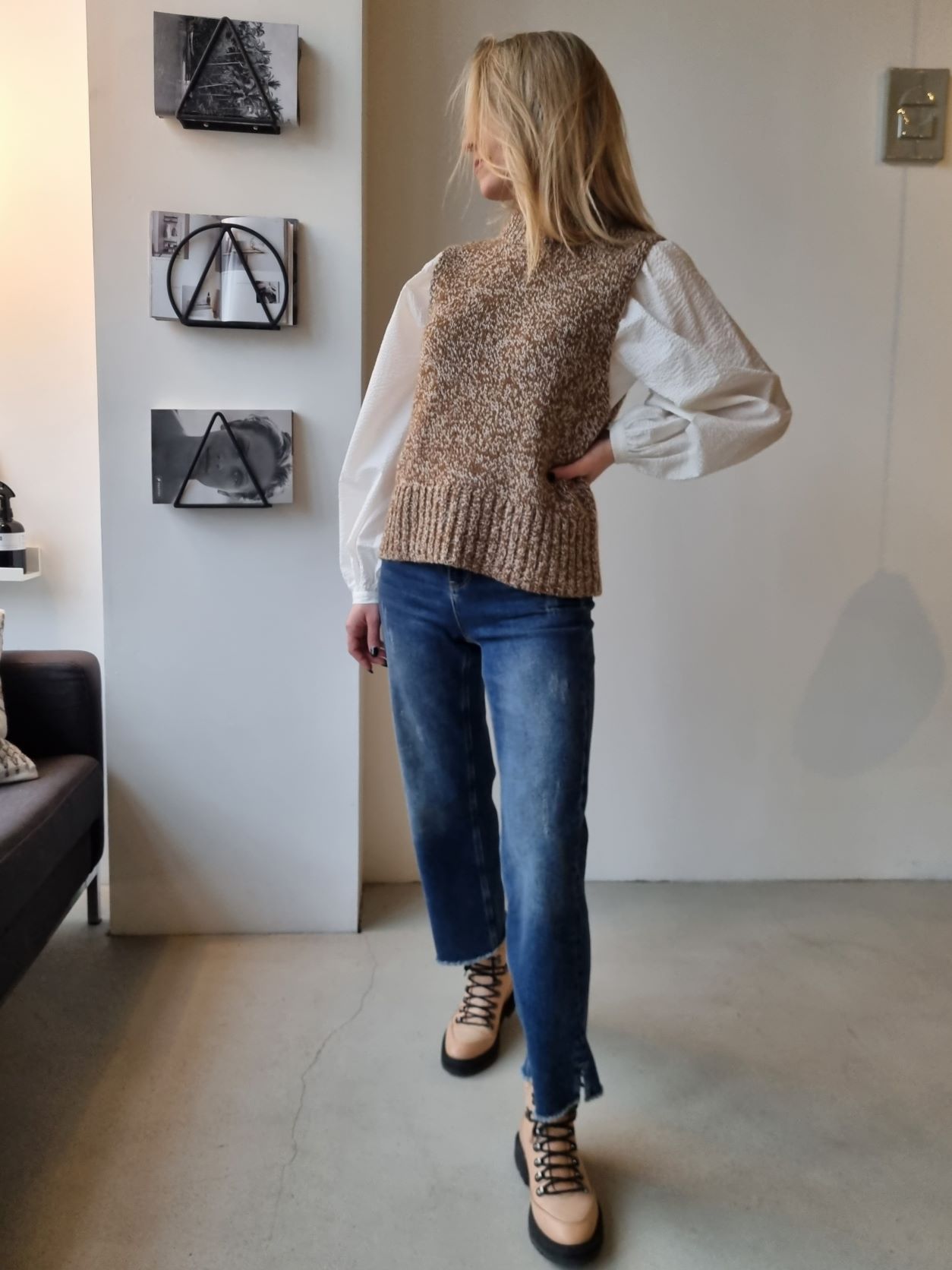 vlees golf Fonkeling Selected Femme Jeanette knit vest – Studione9en
