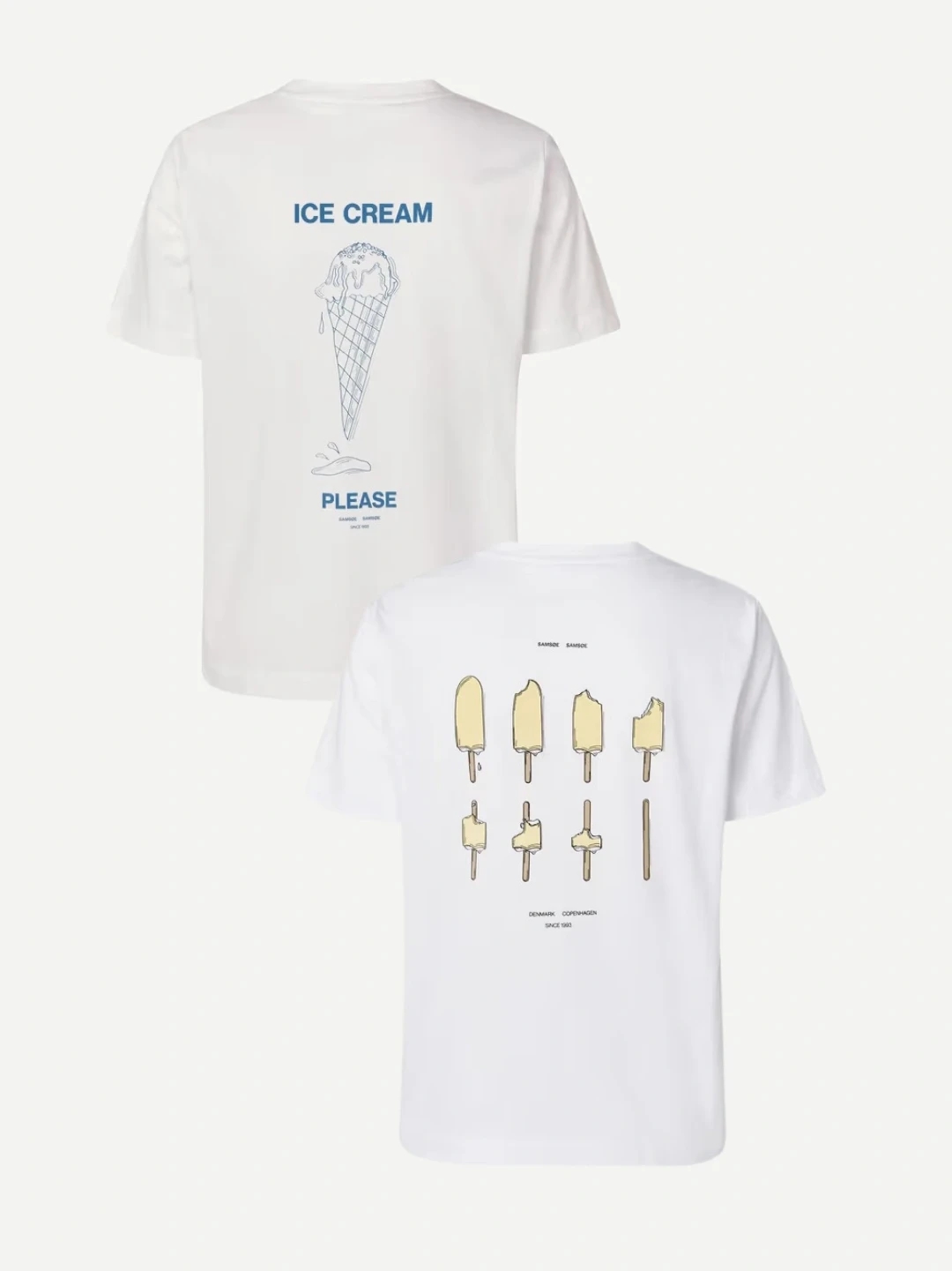 Samsøe & Samsøe Sacamino t-shirt 2 icecream designs