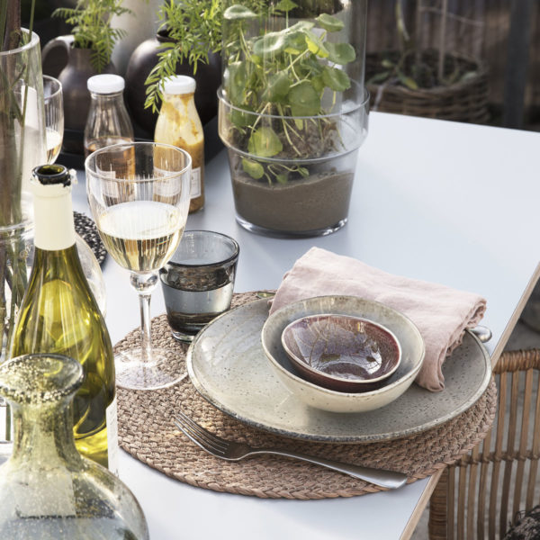 House Doctor placemat circle nude