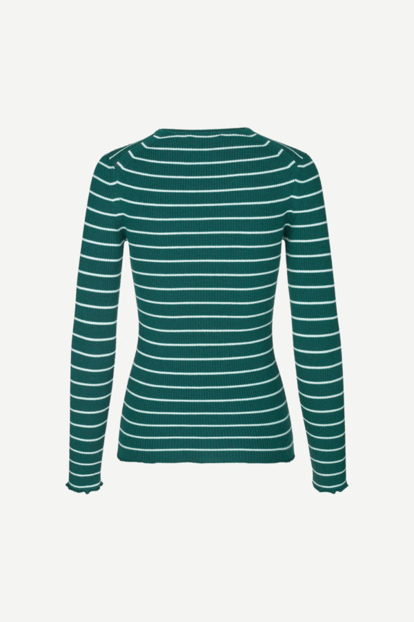 Samsøe & Samsøe Teri crew neck sea moss stripe