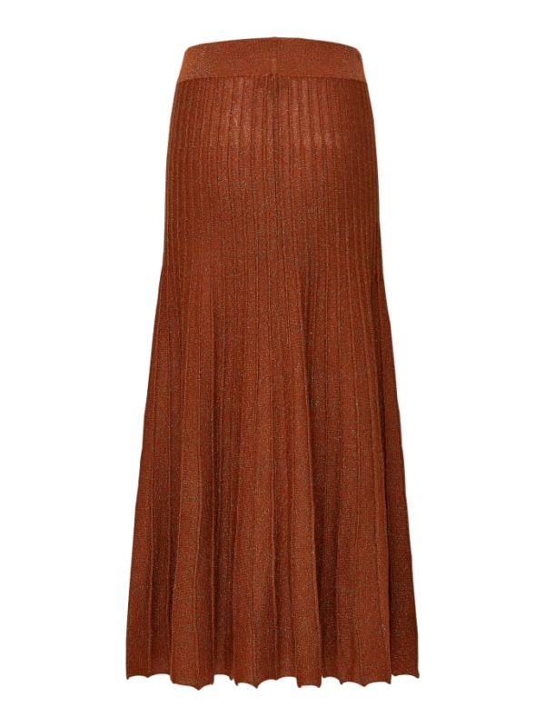 Selected Femme Zamba skirt Ginger bread