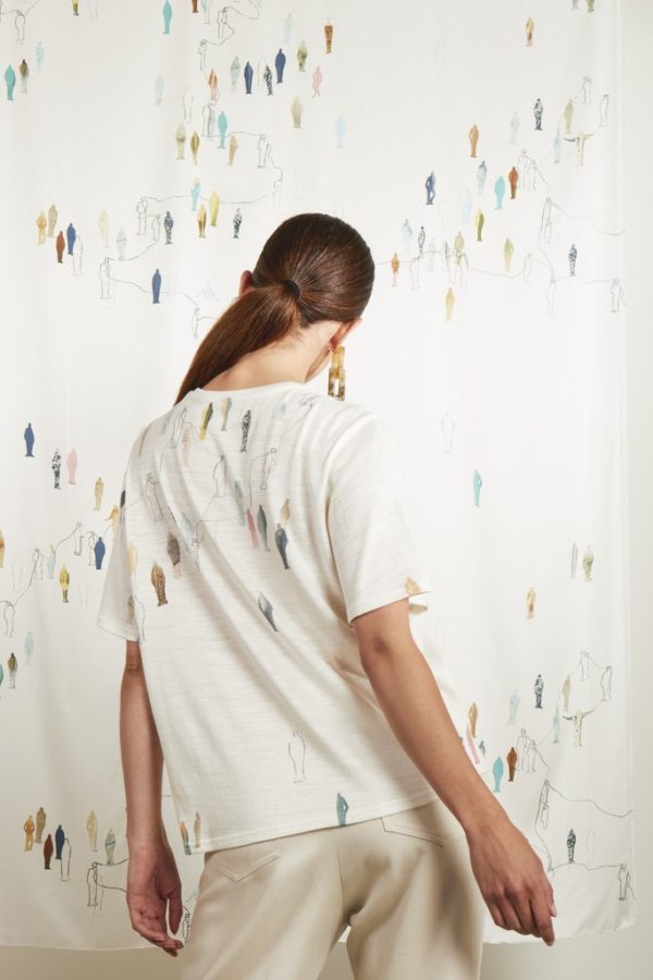 Rhumaa Believe knit top White