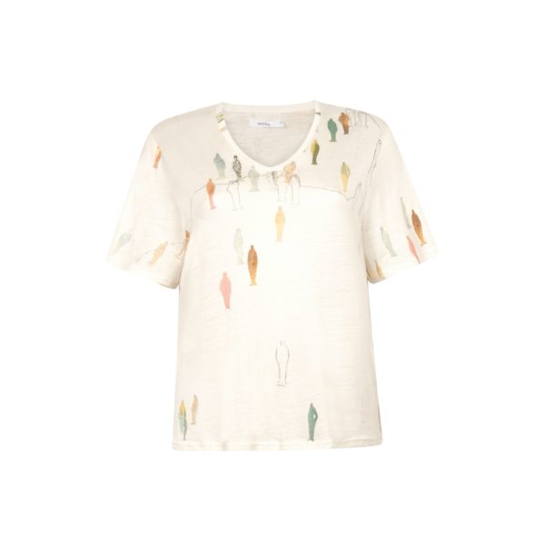 Rhumaa Believe knit top White