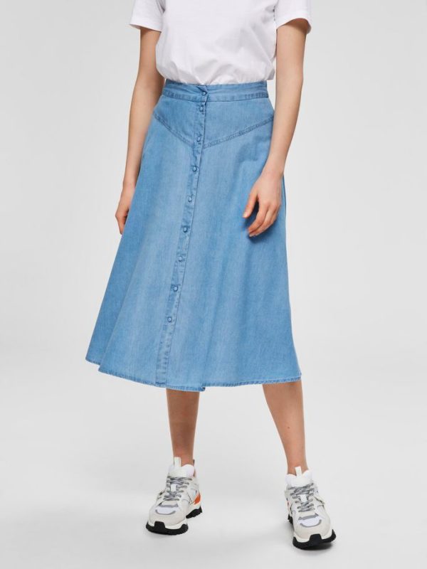 Selected Femme Joy midi skirt
