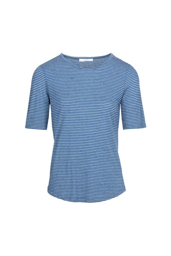 By Bar Maya stripe melee top Indy grey