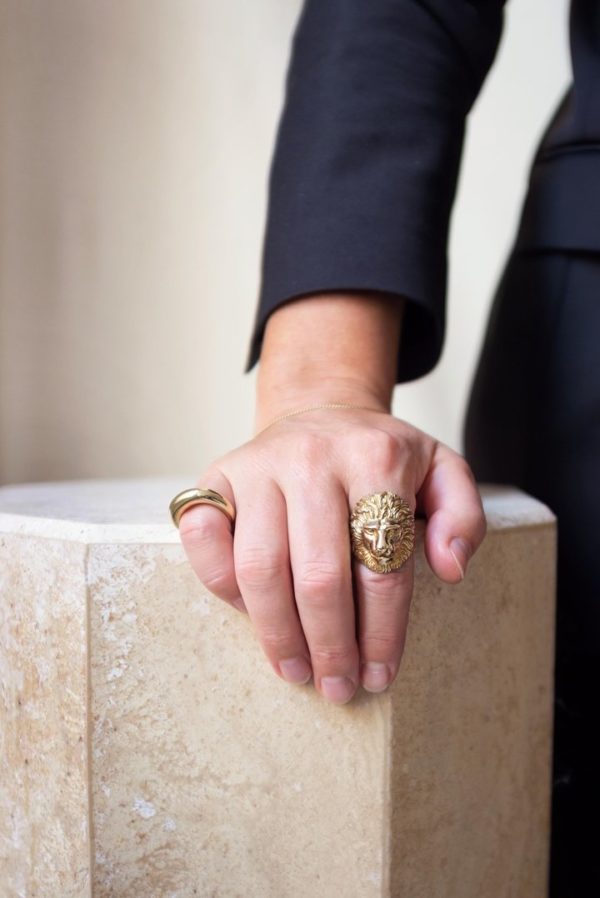 MvdT collection Vintage ring Brass