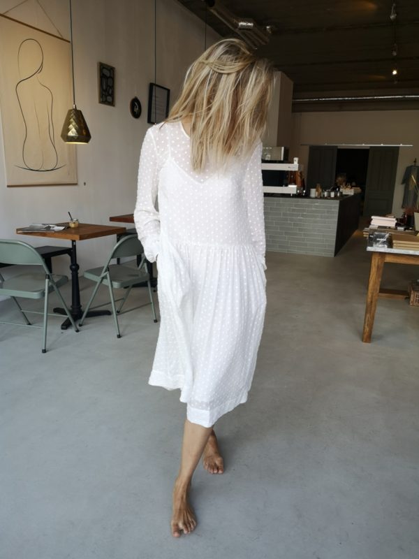 Samsøe & Samsøe Julia dress Blanc de blanc