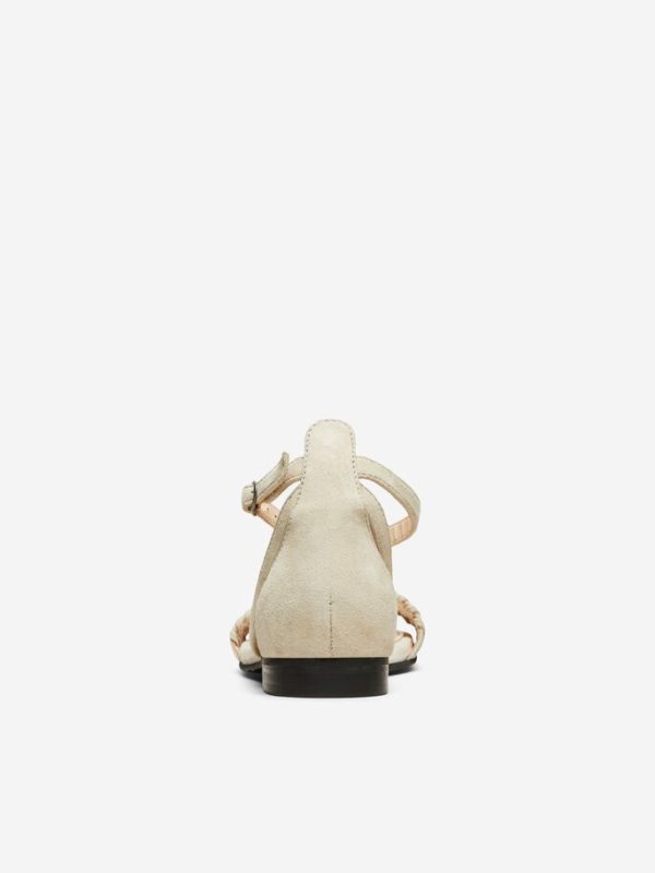 Selected Femme Merle suede flat sandal