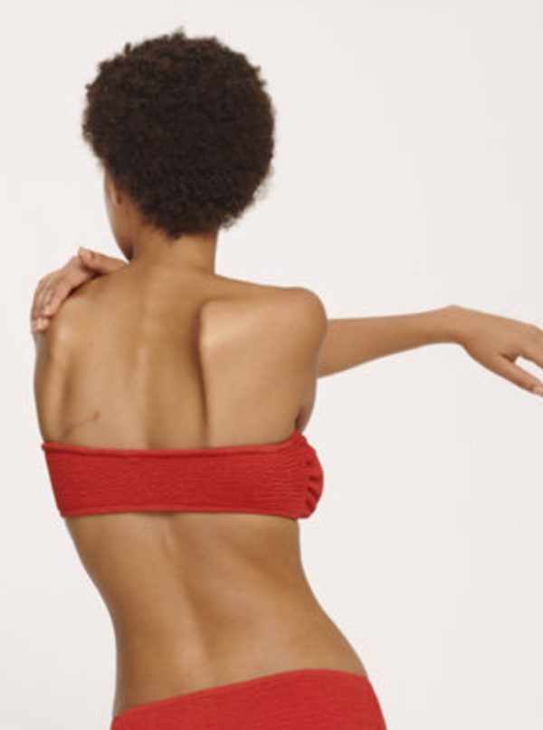 Samsøe & Samsøe Beti bikini tube Red
