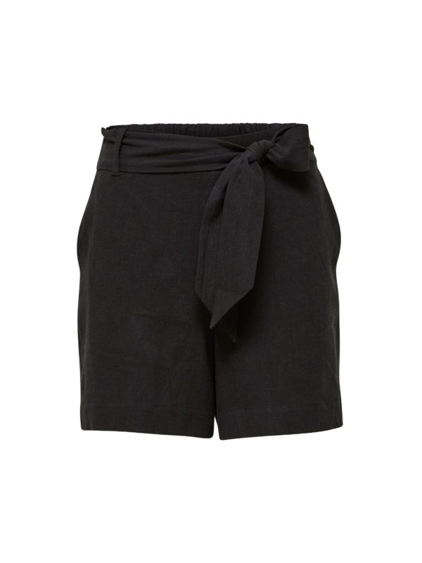 Selected Femme Malvina shorts Black