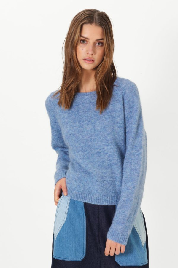Second Female Brook knit Blue bonnet