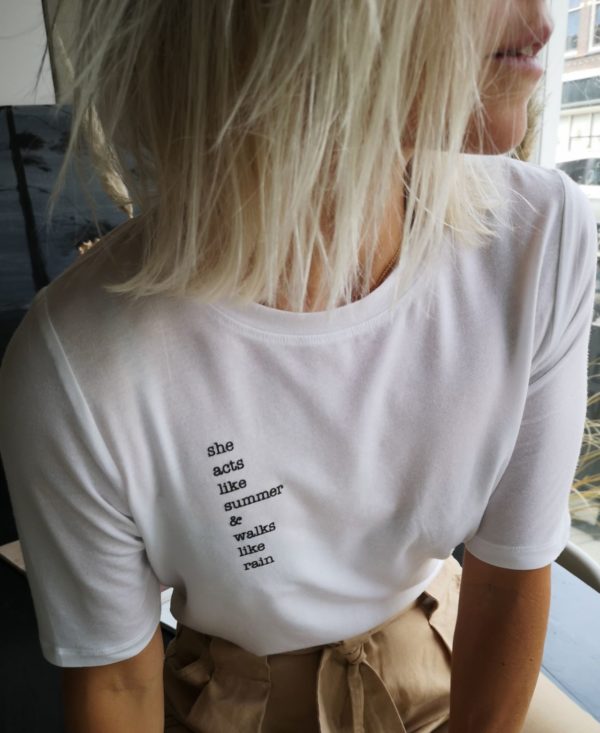 Selected Femme Summa tee White