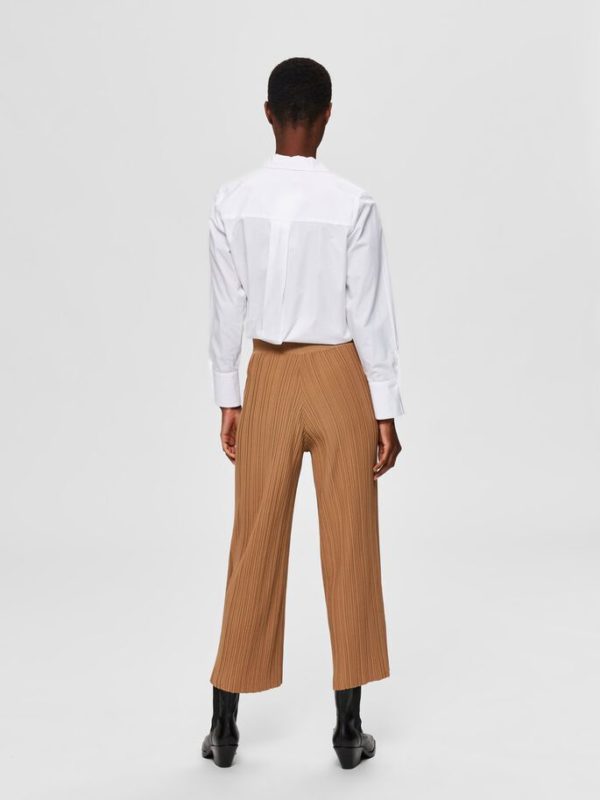 Selected Femme Tigga trousers Tiger's eye