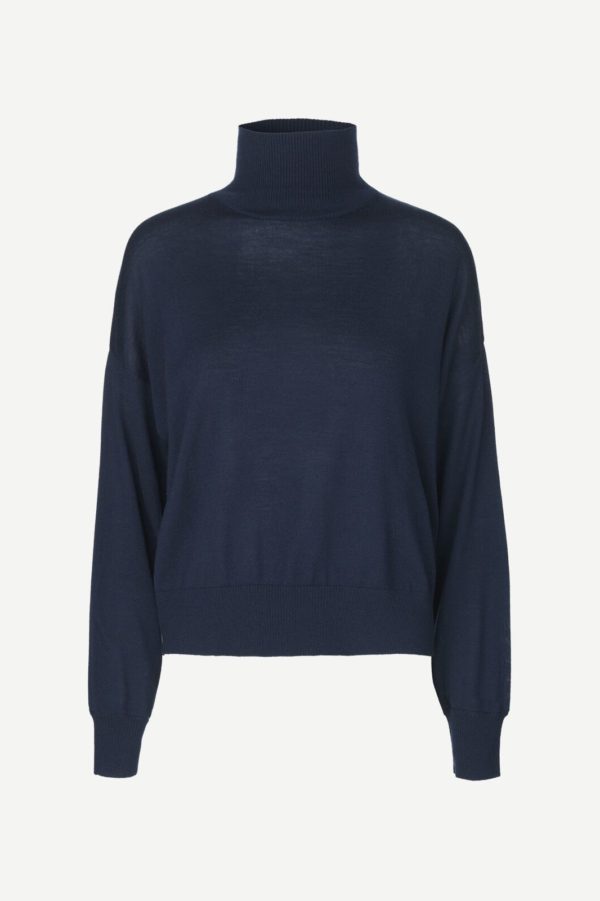 Samsøe & Samsøe Kleo turtleneck Night sky