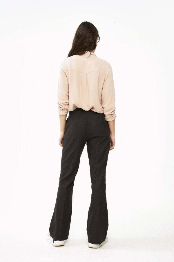 By Bar Ro checked pants Brown