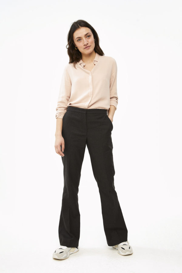 By Bar Ro checked pants Brown