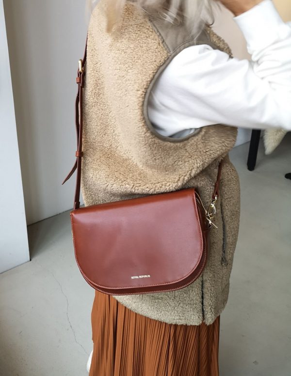 Royal Republiq Raf curve handbag Black or Brown