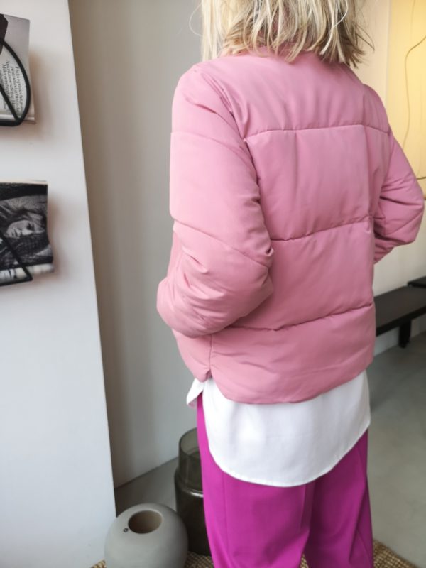 Another Label Mille puffer jacket Pink