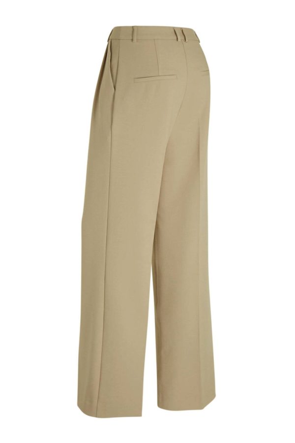 Another Label Moore pleated pants Beige