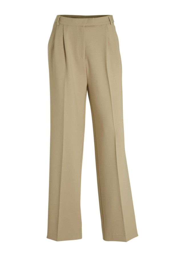 Another Label Moore pleated pants Beige