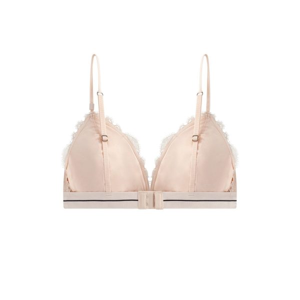 LOVE Stories Darling lace padded bralette Sand