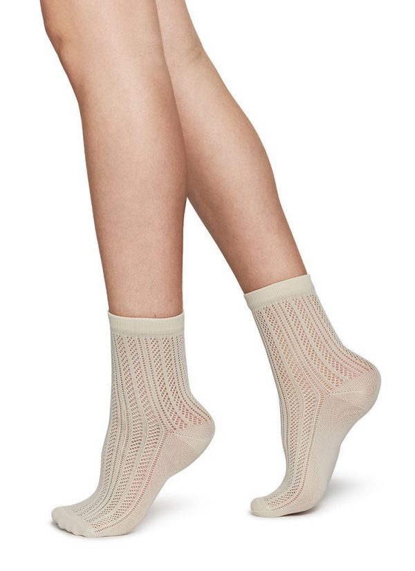 Swedish stockings Klara knit socks Black or Beige
