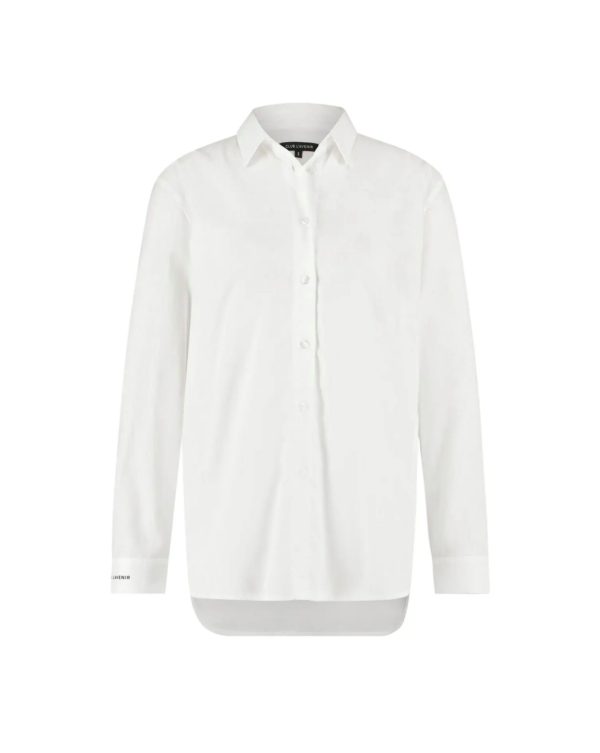 Club l'Avenir boyish Rive blouse White