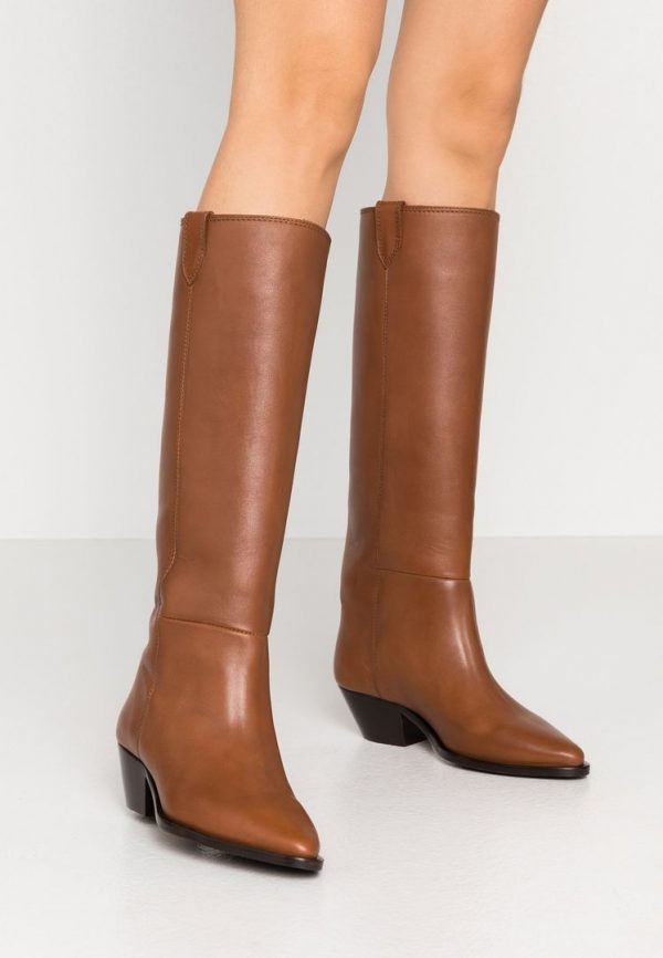 Royal Republiq Hunter high boots Brown caramel