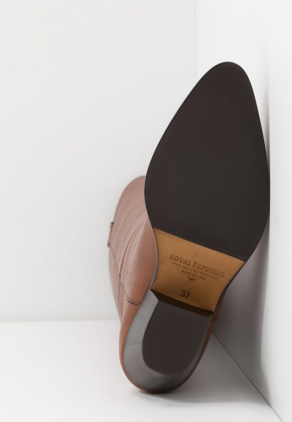 Royal Republiq Hunter high boots Brown caramel