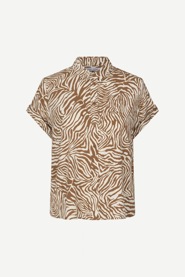 Samsøe & Samsøe Majan shirt Mountain zebra