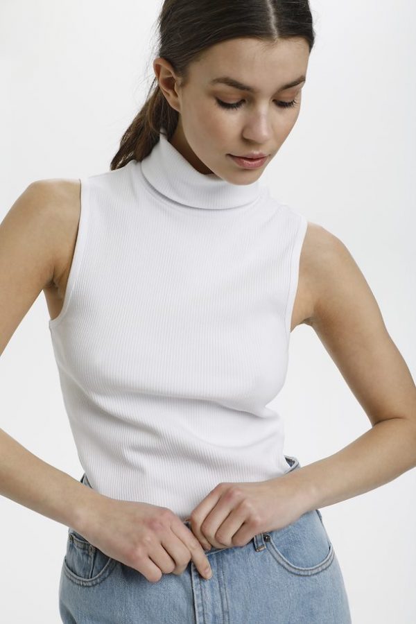 Gestuz RollaGZ rollneck White