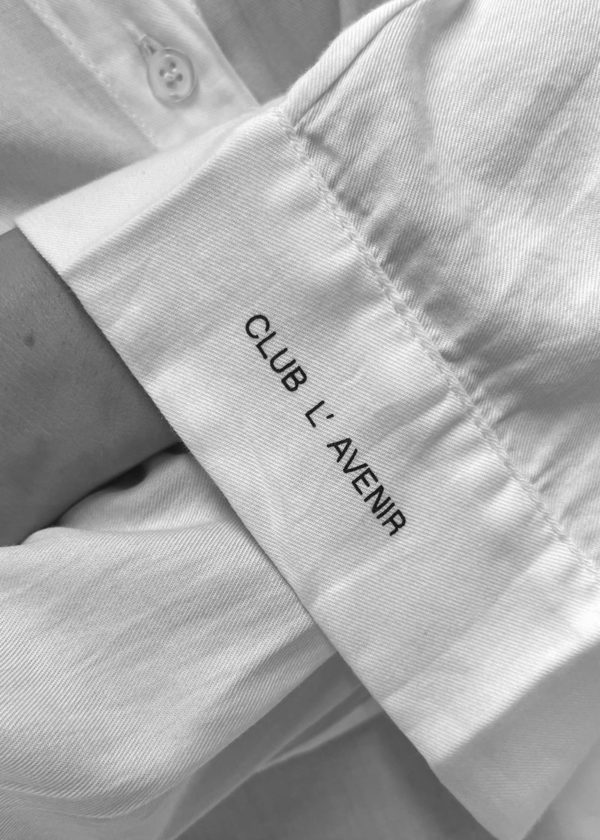 Club l'Avenir boyish Rive blouse White