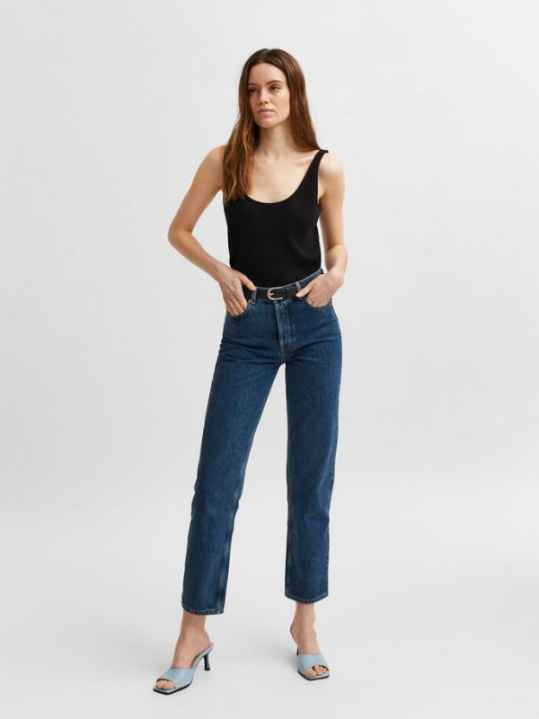 Selected Femme Anna tanktop Black
