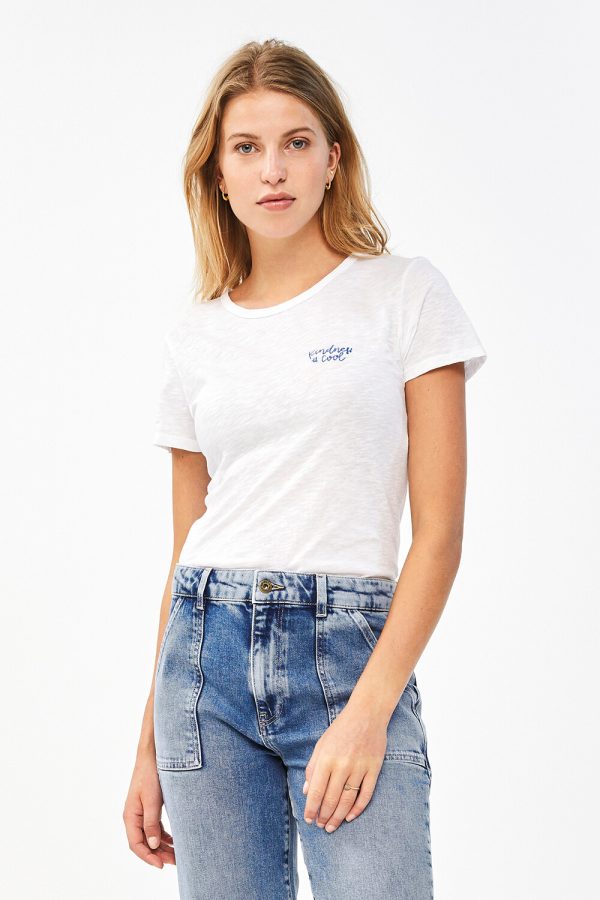 By Bar Moly top White