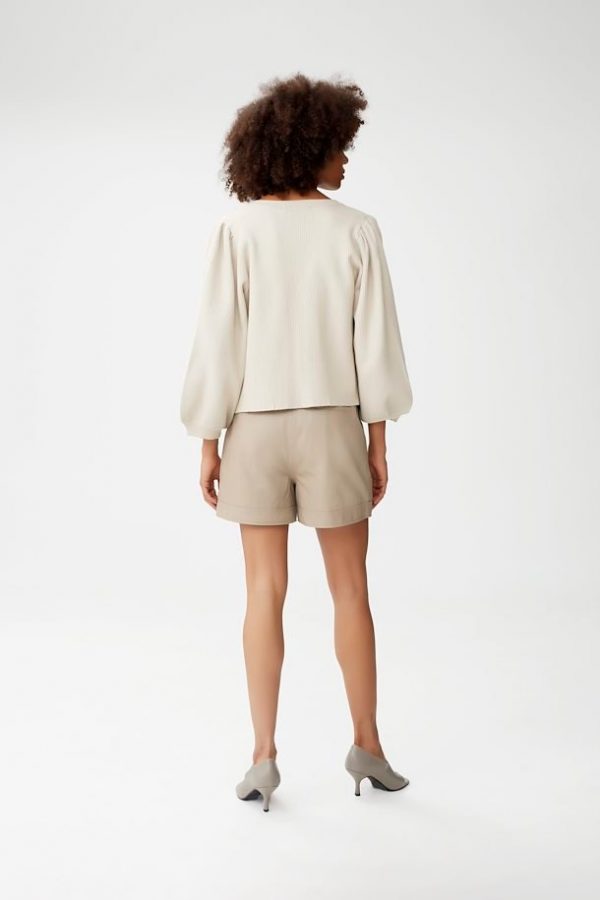 Gestuz NioaGZ leather shorts