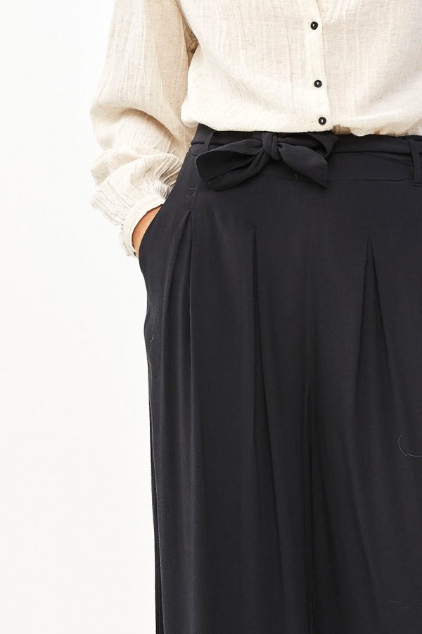 By Bar Wanda crepe pants Black