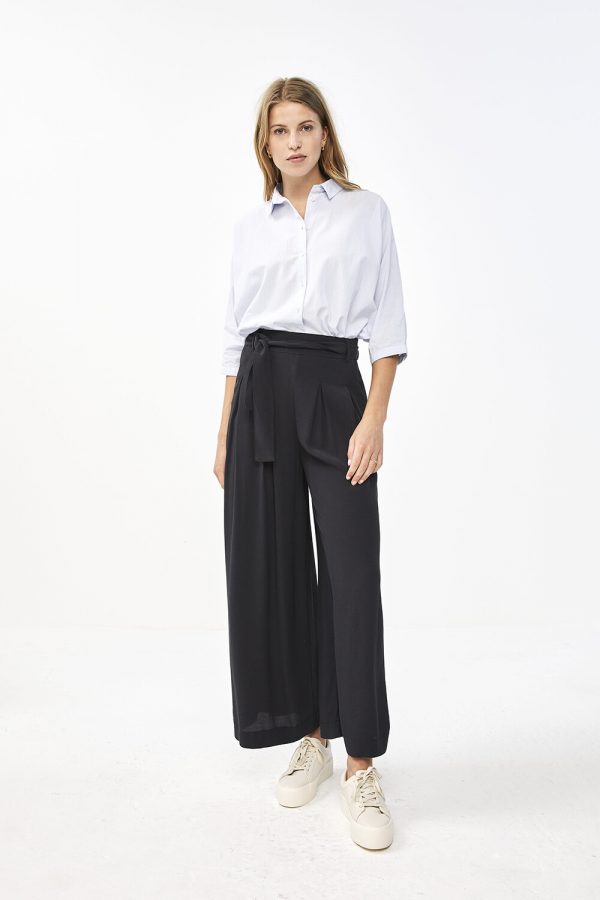 By Bar Wanda crepe pants Black