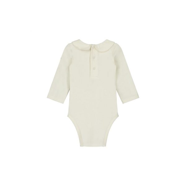 KIDS Gray Label baby collar onesie Cream