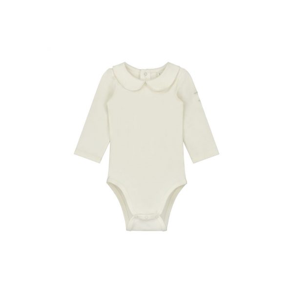 KIDS Gray Label baby collar onesie Cream