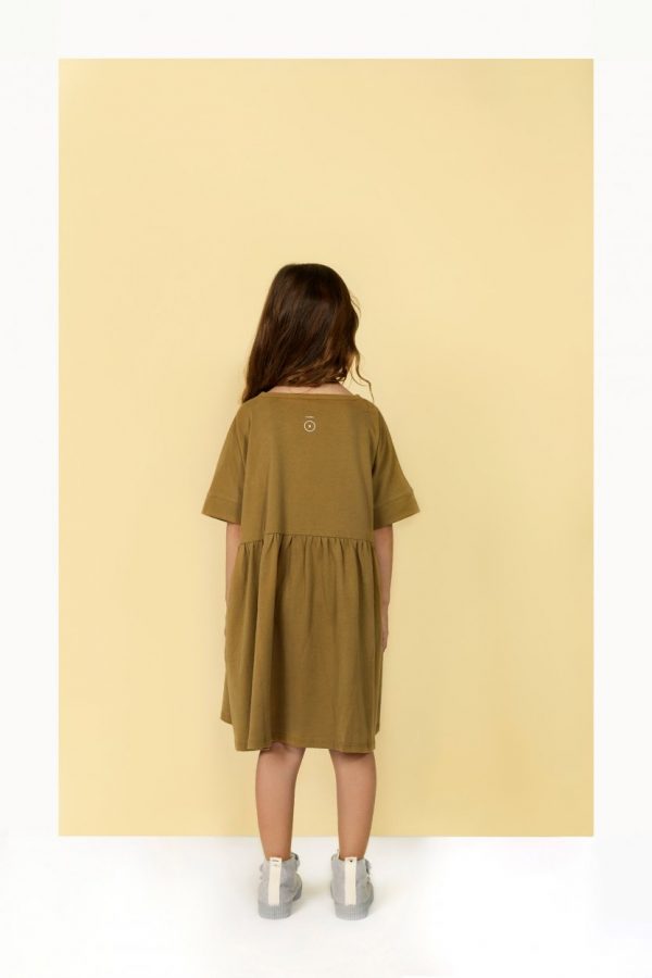 KIDS Gray Label loose fit dress Peanut