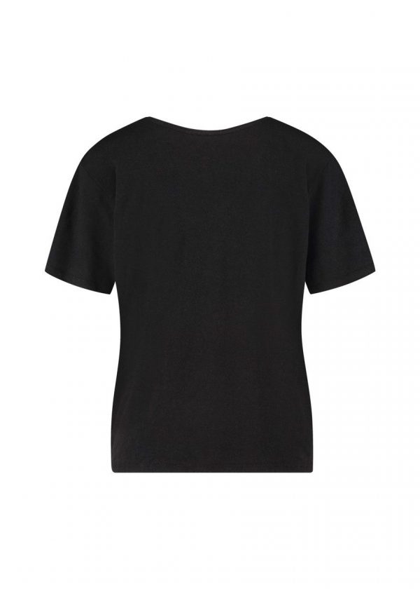 Club l'Avenir Lily reversible tee Black