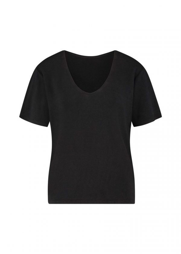 Club l'Avenir Lily reversible tee Black