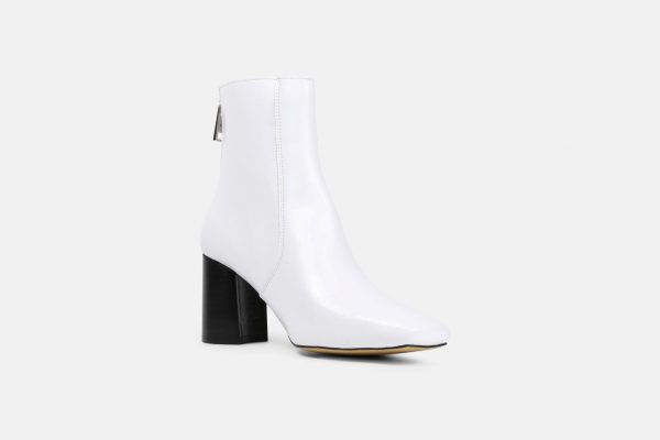 Royal Republiq Luna Holographic ankle boot Off white