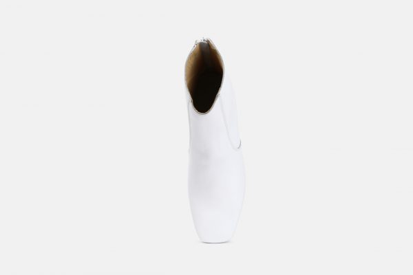 Royal Republiq Luna Holographic ankle boot Off white