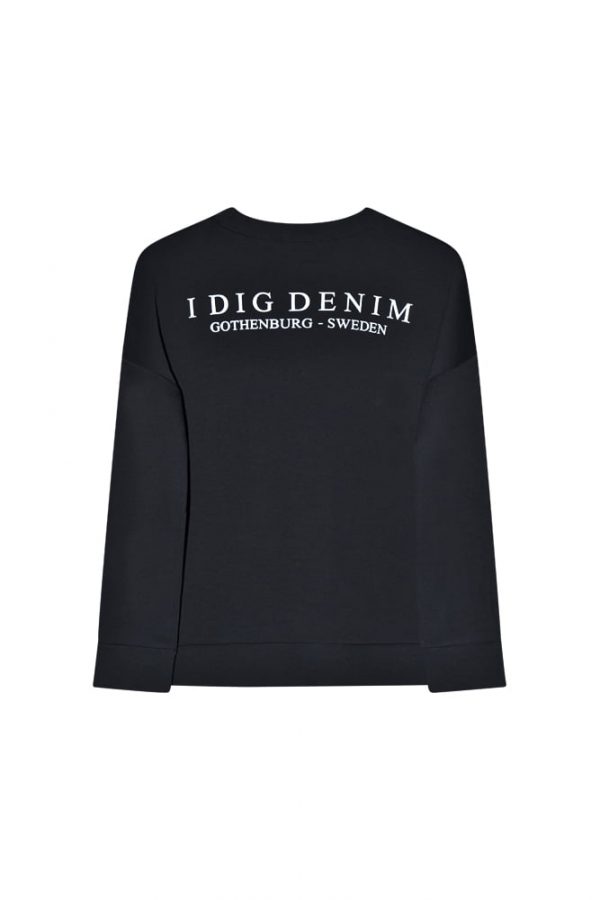 IDigdenim sweater organic Black
