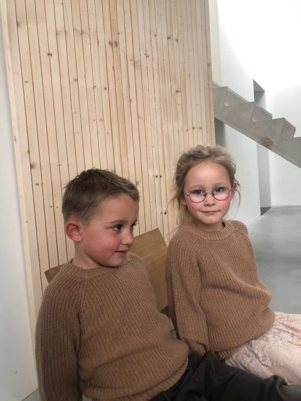 KIDS Lil' Atelier Milio knit Apple cinnamon