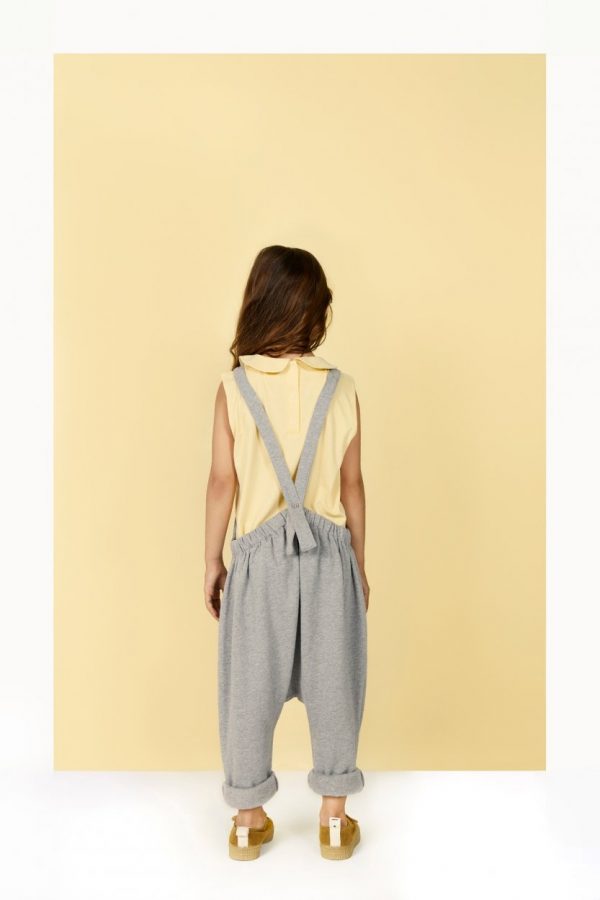 KIDS Gray Label salopette Grey melange