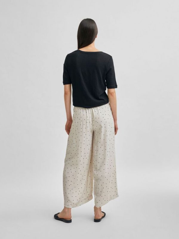 Selected Femme Zelda cropped pants