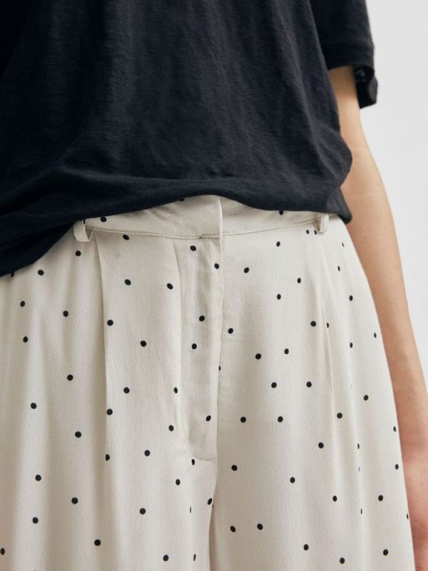Selected Femme Zelda cropped pants