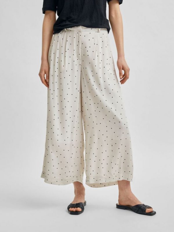 Selected Femme Zelda cropped pants